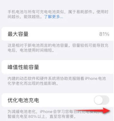 高石碑镇苹果15维修分享iPhone15充电到80%就充不进电了怎么办 