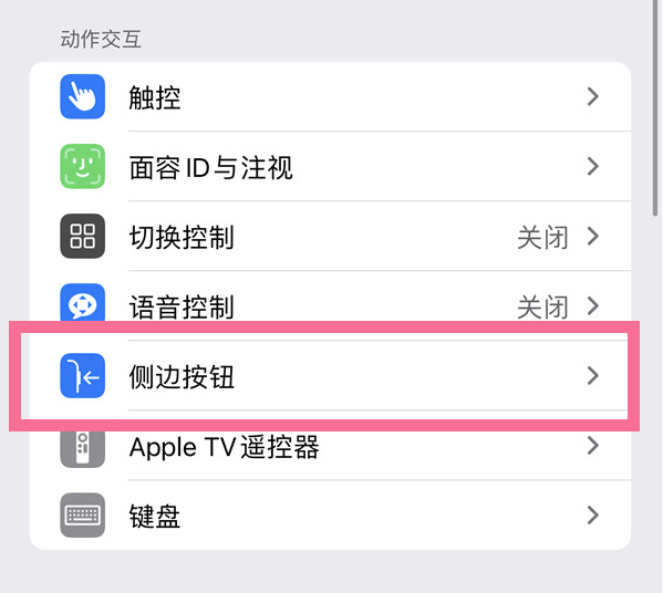 高石碑镇苹果14维修店分享iPhone14 Plus侧键双击下载功能关闭方法 