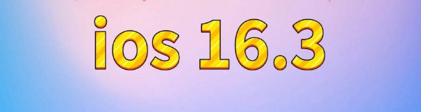 高石碑镇苹果服务网点分享苹果iOS16.3升级反馈汇总 