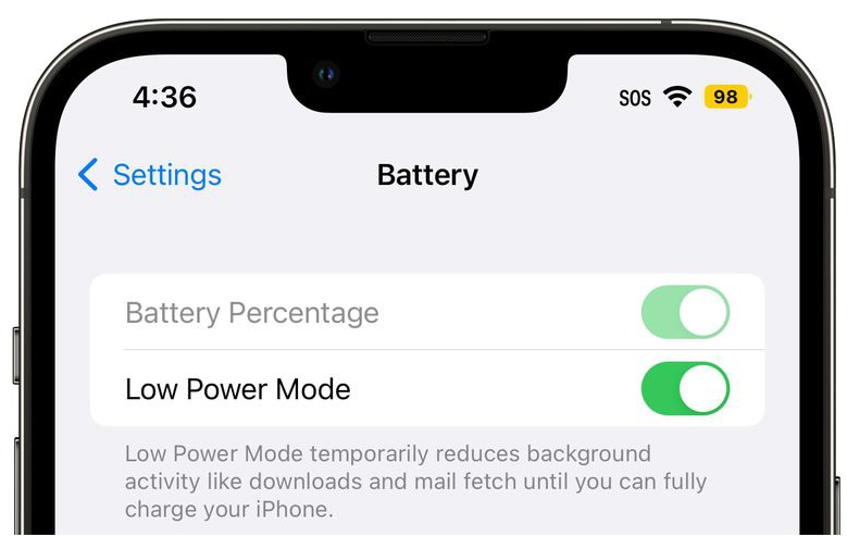高石碑镇苹果手机维修分享iOS 16 Beta 6电池百分比显示和Beta 5有什么不同 